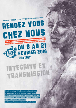 Acmur – Festival "Rendez Vous Chez Nous"