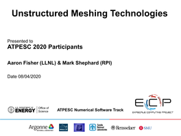 Unstructured Meshing Technologies