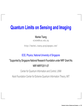 Quantum Imaging