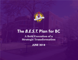 B.E.S.T. for BC Strategic Transformation Plan.Indd