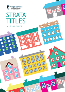 Strata Titles a Legal Guide