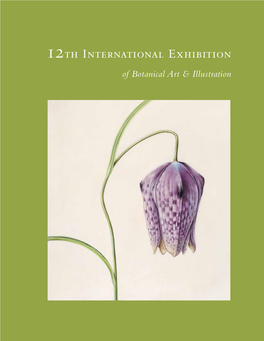 12Th International Exhibition of Botanical Art & Illustration