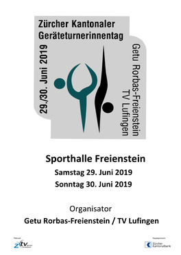 Sporthalle Freienstein Samstag 29