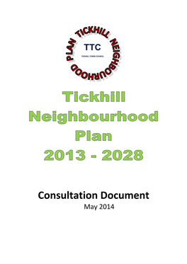 Consultation Document May 2014