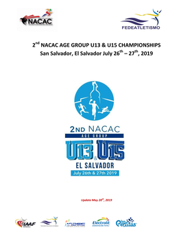 NACAC Age Groups U13