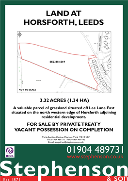 Land at Horsforth, Leeds