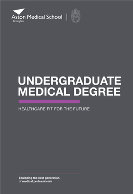 Undergraduate Medical Degree