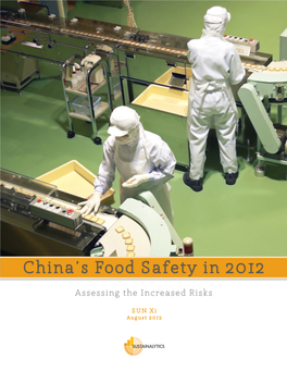 China's Food Safety in 2012