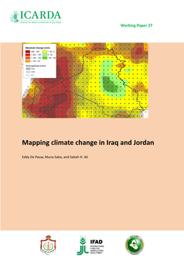 Mapping Climate Change in Iraq and Jordan