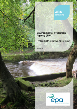 Environmental Protection Agency (EPA) Hydrometric Network Review