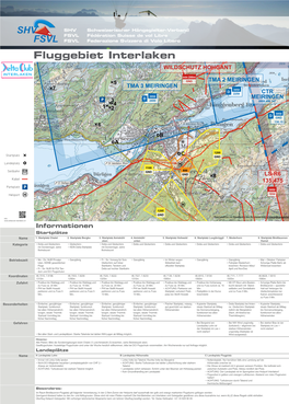 Fluggebiet Interlaken WILDSCHUTZ HOHGANT