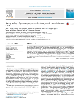 Compare LAAMPS and HOOMD