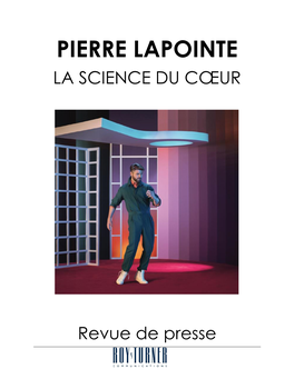 Pierre Lapointe La Science Du Cœur
