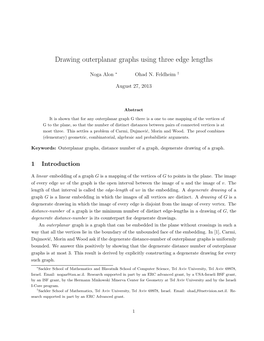 Drawing Outerplanar Graphs Using Three Edge Lengths