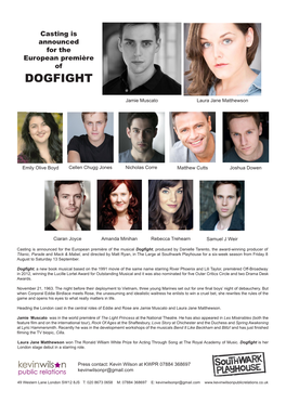 Dogfight Casting Release