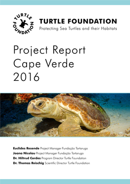 Project Report Cape Verde 2016