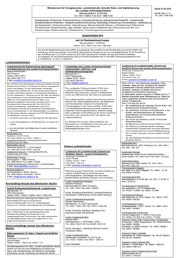 Ministerium Für Energiewende, Landwirtschaft, Umwelt, Natur Und