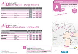 Caunes Minervois &gt; Lespinassière