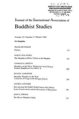 Maṇḍalas on the Move: Reflections from Chinese Esoteric Buddhism