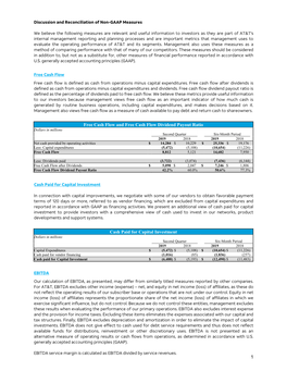 Free Cash Flow and Free Cash Flow Dividend Payout Ratio Cash Paid