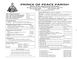 Prince of Peace Parish