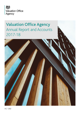 Valuation Office Agency Annual Report and Accounts 2017-18