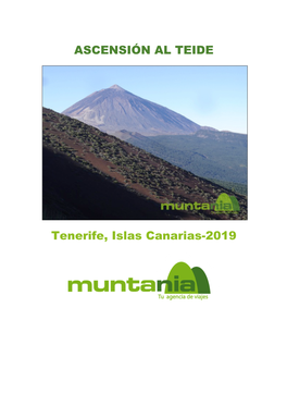 ASCENSIÓN AL TEIDE Tenerife, Islas Canarias-2019