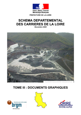 Schema Departemental Des Carrieres De La Loire