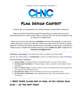 Flag Design Contest