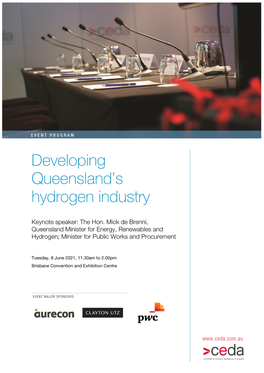 Developing Queensland's Hydrogen Industry