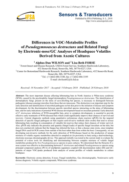 Sensors & Transducers