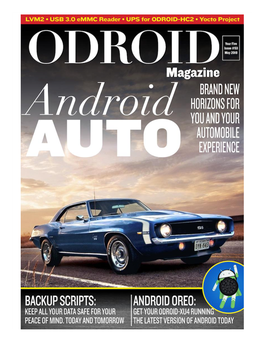 Android Auto: Take Your ODROID on the Road  May 1, 2018