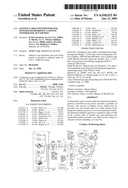 (12) United States Patent (10) Patent No.: US 6,510,152 B1 (*) Notice R