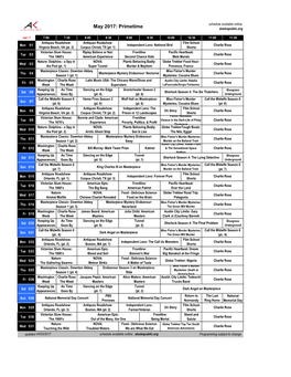 May 2017: Primetime Alaskapublic.Org