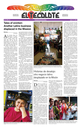 Tales of Eviction: Another Latino Business Displaced