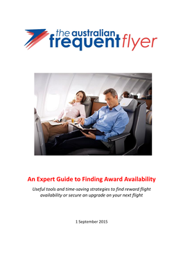 An Expert Guide to Finding Award Availability