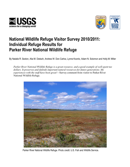 National Wildlife Refuge Visitor Survey 2010/2011: Individual Refuge Results for Parker River National Wildlife Refuge