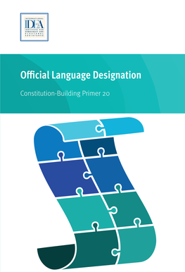 Official Language Designation