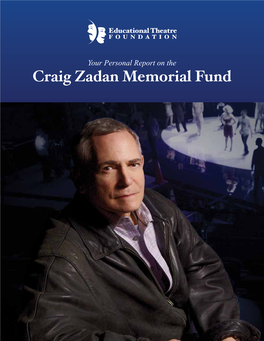 Craig Zadan Memorial Fund Jennifer Hudson, Performing at the Tribute, Envisioned and Led by Bob Greenblatt and Neil Meron Which Raised $250,000 in Craig’S Honor