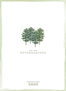 Weyerhaeuser 2002 Annual Report : 01 Financial Highlights