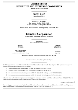 United States Securities and Exchange Commission Washington, D.C