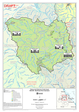 Mackenzie River Sub-Basin ! High Ecological Value (HEV) Waters Upland Fresh Waters Mackay ! ! ! ! !