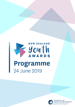 Programme 24 June 2019