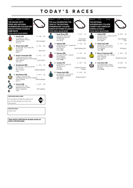 Today's Races