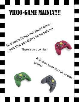 Vidio-Game Mainia!!!!