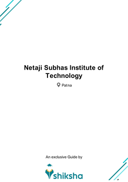 Netaji Subhas Institute of Technology