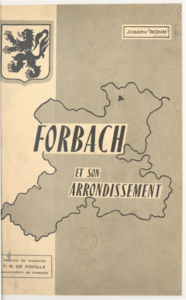 Forbach Et Son Arrondissement