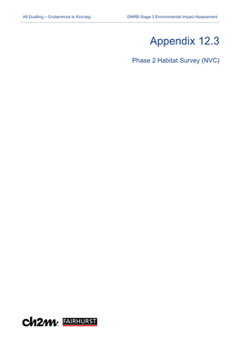 Phase 2 Habitat Survey (NVC)