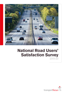 National Road Users' Satisfaction Survey