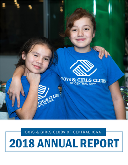 2018 Annual Report the Bgcci Mission